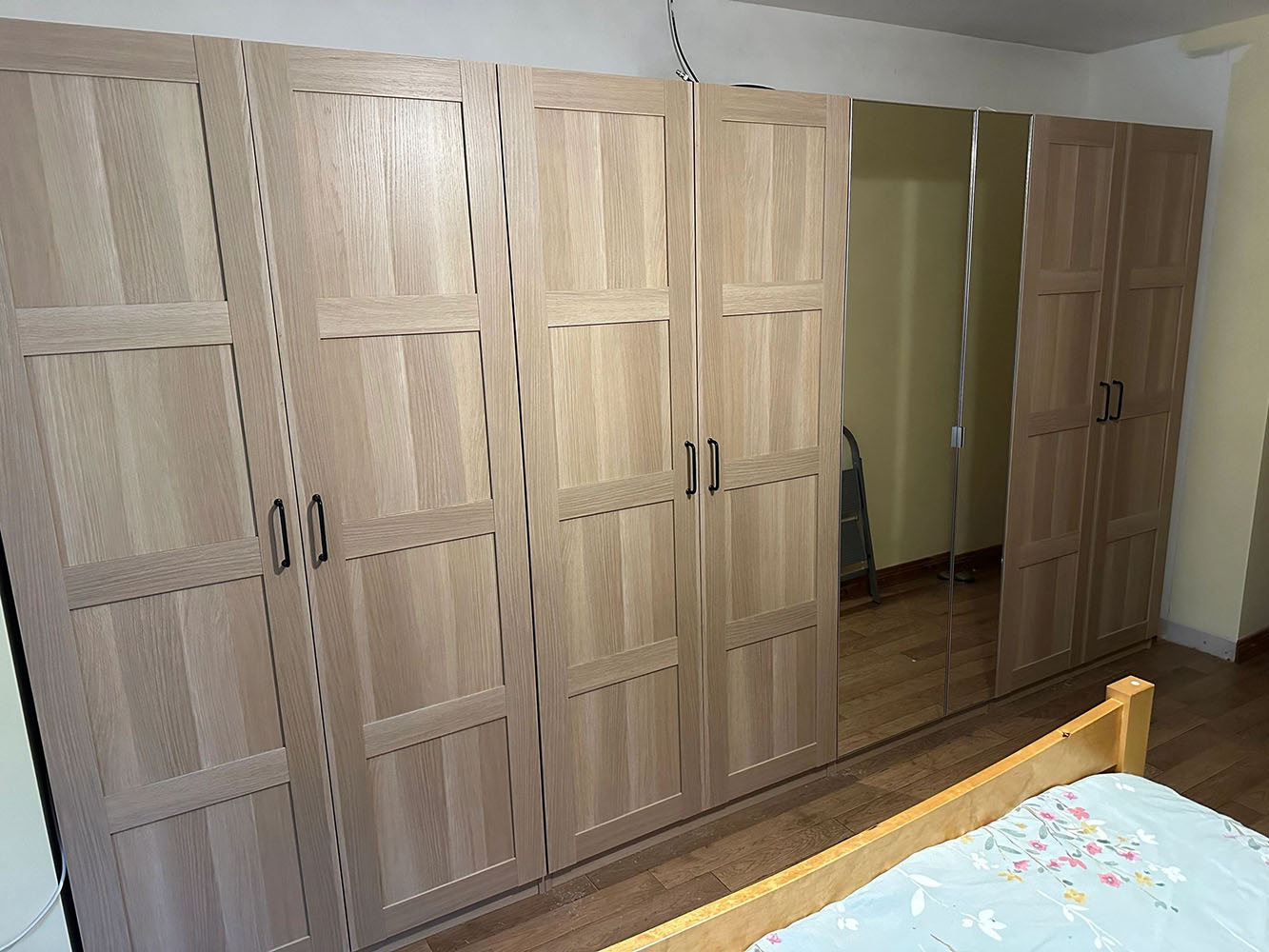Large fitted wardrobe